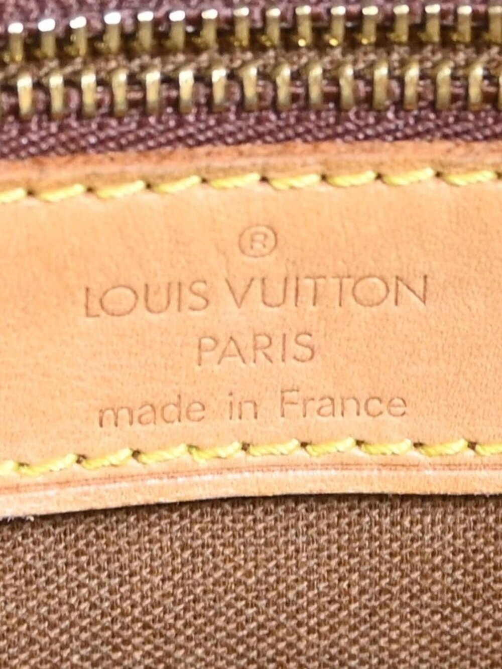 LOUIS VUITTON CABAS MEZZO HAND TOTE BAG MONOGRAM M51151 - Picture 12 of 14